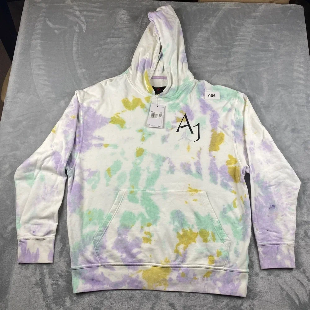 Nike‎ Air Jordan Sport DNA Tie Dye Hooded Sweatshirt Men's XXL DM1410-530 NWT